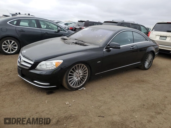 2011 Mercedes-Benz CL 550 z VIN WDDEJ9EB6BA026123, wystawiony jako Copart lot #74000713 z przebiegiem 63 863 mil mil oraz Szkoda całkowita • Salvage title. Historia ofert i sprzedaży dostępna na DreamBid. Obrazek 1.
