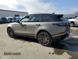 2018 Land Rover Range Rover Velar R-Dynamic HSE with VIN SALYM2RV9JA749322, listed as a Copart auction lot 49922825 with 65,319 mi miles and Salvage title. Bid and sale history available at DreamBid. Image 2.