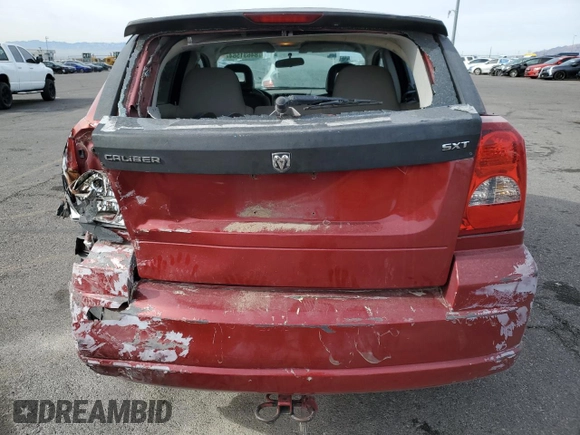 2007 Dodge Caliber with VIN 1B3HB28BX7D258416, listed as a Copart auction lot 51650785 with 186,821 mi miles and Salvage Title. Bid and sale history available at carsss.com. Image 6.