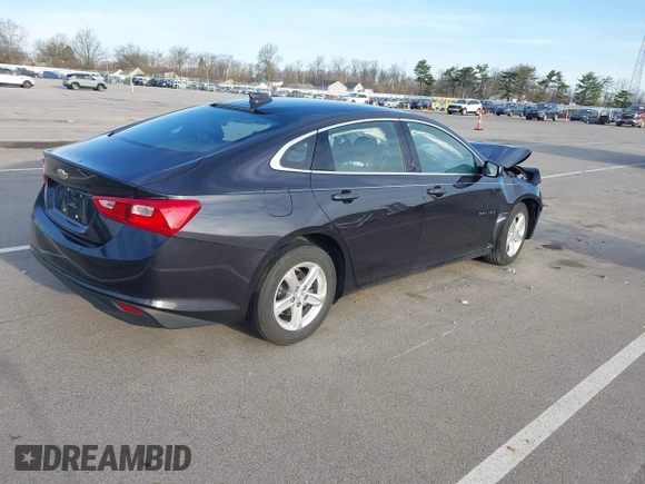 2022 Chevrolet Malibu LS with VIN 1G1ZB5ST1NF167678, listed as a IAAI auction lot 41948656 with 23,974 mi miles and . Bid and sale history available at DreamBid. Image 4.