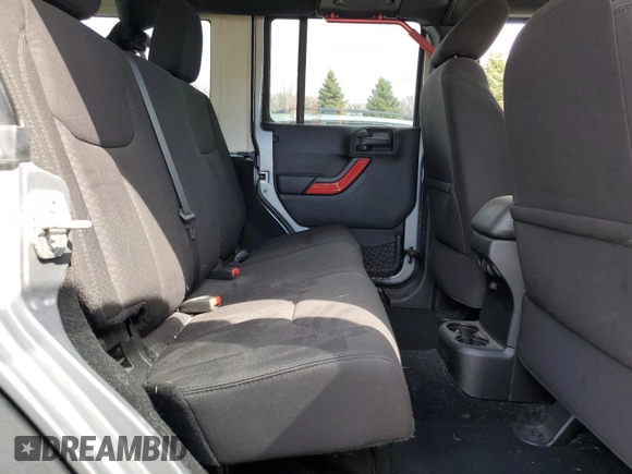 2014 Jeep Wrangler Unlimited Sport with VIN 1C4BJWDG3EL108151, listed as a Copart auction lot 49862315 with 104,417 mi miles and Salvage Title. Bid and sale history available at carsss.com. Image 11.