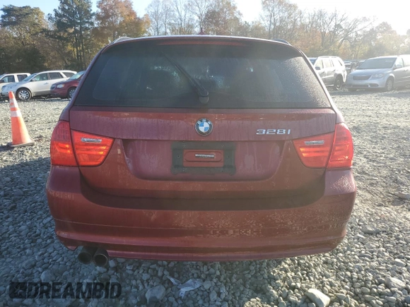 2011 BMW 3 Series 328i xDrive with VIN WBAUU3C5XBA542389, listed as a Copart auction lot 78275464 with 122,724 mi miles and Salvage Title. Bid and sale history available at DreamBid. Image 6.