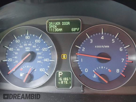 2011 Volvo C30 with VIN YV1672MK2B2239497, listed as a IAAI auction lot 42169447 with 161,867 mi miles and . Bid and sale history available at DreamBid. Image 7.