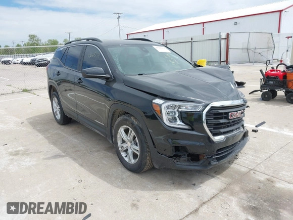 2022 GMC Terrain SLE with VIN 3GKALMEV4NL274386, listed as a IAAI auction lot 42205178 with 88,126 mi miles and . Bid and sale history available at DreamBid. Image 1.