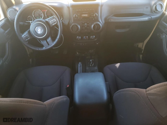 2013 Jeep Wrangler Unlimited Sport with VIN 1C4HJWDG7DL698573, listed as a Copart auction lot 49598425 with 103,029 mi miles and Salvage Title. Bid and sale history available at carsss.com. Image 8.