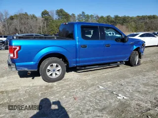 2016 Ford F-150 XLT with VIN 1FTEW1EF6GFC60143, listed as a Copart auction lot 46426815 with 186,891 mi miles and Salvage Title. Bid and sale history available at carsss.com. Image 3.