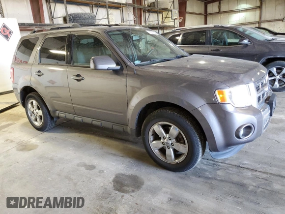 2012 Ford Escape Limited with VIN 1FMCU0E78CKB00097, listed as a Copart auction lot 51077345 with 169,755 mi miles and Salvage Title. Bid and sale history available at carsss.com. Image 4.