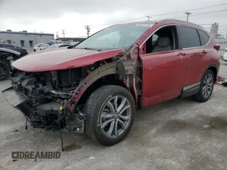 2021 Honda CR-V Touring z VIN 7FART6H96ME037070, wystawiony jako Copart lot #60664755 z przebiegiem 35 694 mil mil oraz Szkoda całkowita • Salvage title. Historia ofert i sprzedaży dostępna na DreamBid. Obrazek 1.