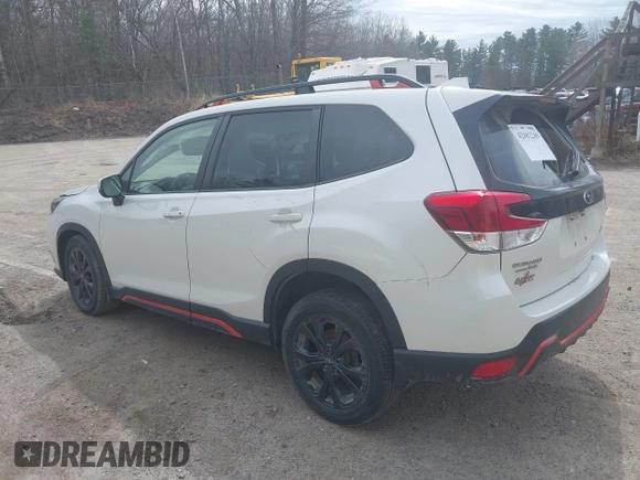 2022 Subaru Forester Special Sports with VIN JF2SKAJC7NH417319, listed as a IAAI auction lot 42082269 with 76,074 mi miles and . Bid and sale history available at DreamBid. Image 3.