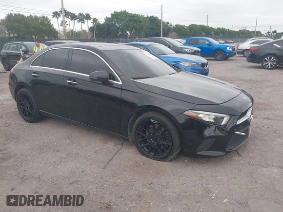 2019 Mercedes-Benz A 220 with VIN WDD3G4EB5KW031437, listed as a IAAI auction lot 41602814 with 52,879 mi miles and . Bid and sale history available at DreamBid. Image 1.