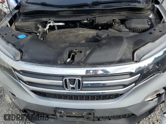 2018 Honda Pilot EX-L with VIN 5FNYF6H53JB055338, listed as a Copart auction lot 64315925 with 81,484 mi miles and Salvage title. Bid and sale history available at DreamBid. Image 12.