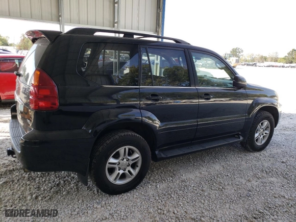 2007 Lexus GX 470 with VIN JTJBT20X170134631, listed as a Copart auction lot 69843724 with 285,469 mi miles and Salvage Title. Bid and sale history available at carsss.com. Image 3.