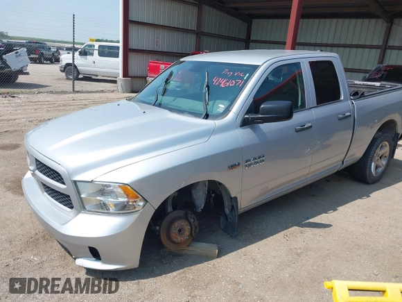 2014 Ram 1500 Tradesman with VIN 1C6RR7FT2ES106542, listed as a IAAI auction lot 42461071 with 117,402 mi miles and . Bid and sale history available at DreamBid. Image 18.