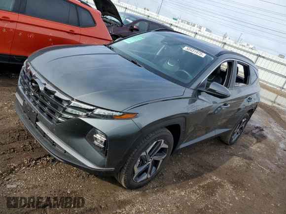 2022 Hyundai Tucson SEL with VIN 5NMJCCAE8NH141249, listed as a Copart auction lot 50431975 with 19,391 mi miles and Salvage Title. Bid and sale history available at DreamBid. Image 1.