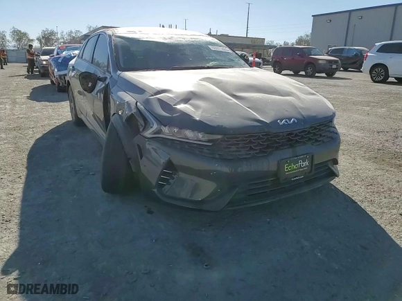 2022 Kia K5 LXS with VIN 5XXG14J20NG145273, listed as a Copart auction lot 88971485 with 40,021 mi miles and Salvage Title. Bid and sale history available at carsss.com. Image 10.