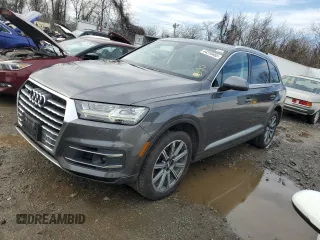 2019 Audi Q7 Premium Plus with VIN WA1LAAF74KD003705, listed as a Copart auction lot 44316465 with 138,165 mi miles and Clean Title. Bid and sale history available at carsss.com. Image 1.