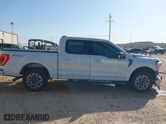 2022 Ford F-150 XL z VIN 1FTEW1EP6NKD68369, wystawiony jako IAAI lot #41985108 z przebiegiem 58 464 mil mil oraz . Historia ofert i sprzedaży dostępna na DreamBid. Obrazek 14.