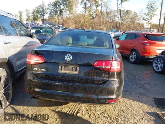 2016 Volkswagen Jetta Sedan 1.8T SEL with VIN 3VWL07AJXGM223308, listed as a IAAI auction lot 41440267 with 94,704 mi miles. Bid and sale history available at carsss.com. Image 16.