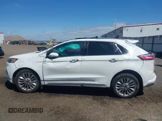 2020 Ford Edge Titanium z VIN 2FMPK4K96LBB46218, wystawiony jako IAAI lot #42750160 z przebiegiem 56 720 mil mil oraz . Historia ofert i sprzedaży dostępna na DreamBid. Obrazek 15.
