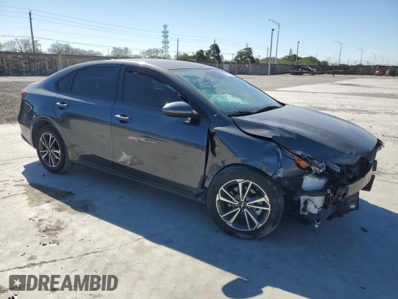 2023 Kia Forte LXS with VIN 3KPF24AD4PE680225, listed as a Copart auction lot 49385225 with 17,835 mi miles and Non Repairable. Bid and sale history available at carsss.com. Image 4.