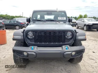 2024 Jeep Wrangler Sport S with VIN 1C4RJXN61RW192288, listed as a Copart auction lot 61786585 with 18,494 mi miles and Salvage title. Bid and sale history available at DreamBid. Image 5.