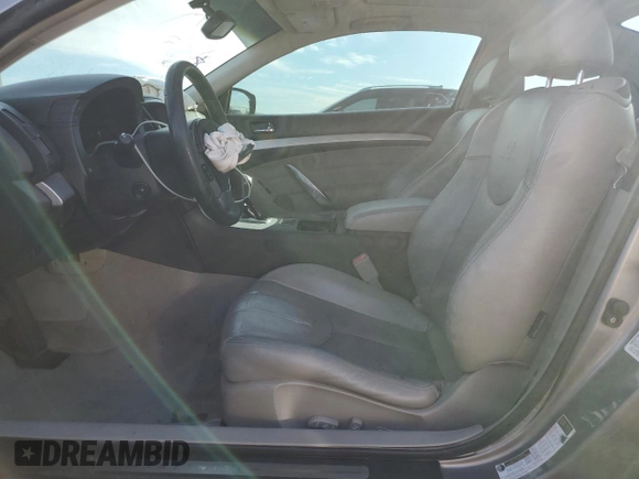 2008 Infiniti G37 Journey with VIN JNKCV64E18M126605, listed as a Copart auction lot 50552255 with 112,607 mi miles and Salvage Title. Bid and sale history available at DreamBid. Image 7.