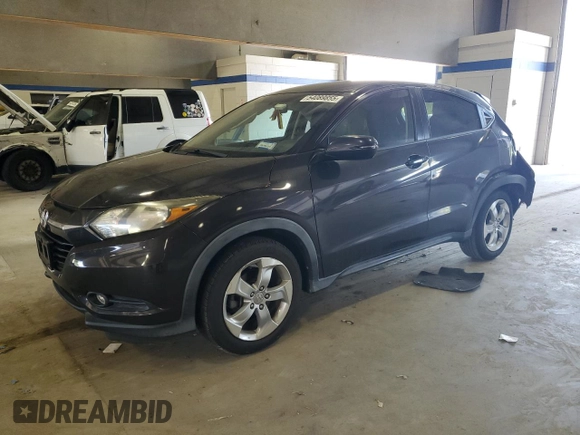 2016 Honda HR-V EX with VIN 3CZRU6H50GM743774, listed as a Copart auction lot 54089855 with 97,772 mi miles and Salvage Title. Bid and sale history available at DreamBid. Image 1.