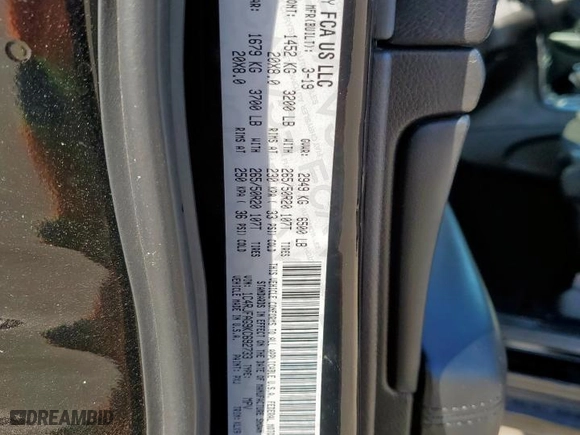 2019 Jeep Grand Cherokee Laredo E with VIN 1C4RJFAG9KC692733, listed as a Copart auction lot 49474115 with 84,981 mi miles and Salvage Title. Bid and sale history available at carsss.com. Image 12.