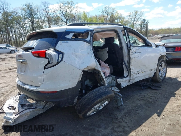 2018 GMC Terrain SLE z VIN 3GKALTEV5JL361752, wystawiony jako IAAI lot #42040941 z przebiegiem 102 731 mil mil oraz . Historia ofert i sprzedaży dostępna na DreamBid. Obrazek 4.