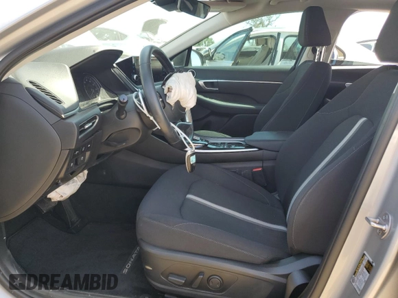 2023 Hyundai Sonata SEL with VIN KMHL34JJ0PA065109, listed as a Copart auction lot 54348345 with 40,833 mi miles and Salvage Title. Bid and sale history available at DreamBid. Image 7.