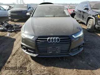 2017 Audi A6 Premium Plus with VIN WAUF2AFC9HN133847, listed as a Copart auction lot 47553955 with 57,064 mi miles and Salvage Title. Bid and sale history available at carsss.com. Image 5.