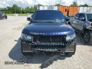2016 Land Rover Range Rover with VIN SALGR2PF1GA297089, listed as a Copart auction lot 53942364 with 61,437 mi miles and Salvage Title. Bid and sale history available at carsss.com. Image 5.
