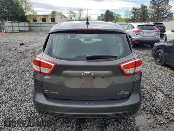 2018 Ford C-Max SE with VIN 1FADP5AU2JL105821, listed as a Copart auction lot 55947505 with 60,379 mi miles and Salvage Title. Bid and sale history available at DreamBid. Image 6.