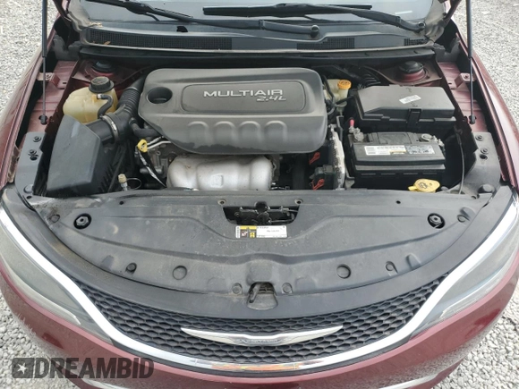 2015 Chrysler 200 Limited with VIN 1C3CCCAB1FN543332, listed as a Copart auction lot 52800655 with 119,613 mi miles and Salvage title. Bid and sale history available at DreamBid. Image 11.