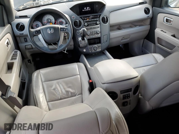 2012 Honda Pilot EX-L with VIN 5FNYF4H73CB027144, listed as a Copart auction lot 50117635 with 148,236 mi miles and Clean Title. Bid and sale history available at DreamBid. Image 8.
