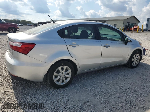 2016 Kia Rio LX with VIN KNADM4A33G6651343, listed as a Copart auction lot 74625764 with 132,401 mi miles and Salvage Title. Bid and sale history available at carsss.com. Image 3.