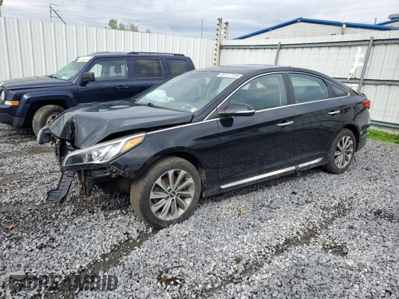 2017 Hyundai Sonata Sport with VIN 5NPE34AF5HH509992, listed as a Copart auction lot 56117115 with Not Provided miles and Salvage Title. Bid and sale history available at DreamBid. Image 1.