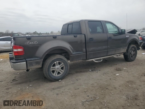 2008 Ford F-150 XLT with VIN 1FTPW04598KD19576, listed as a Copart auction lot 44757745 with 0 mi miles and Salvage Title. Bid and sale history available at carsss.com. Image 3.