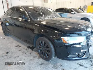 2015 Audi A4 Premium with VIN WAUBFAFL2FN044377, listed as a IAAI auction lot 41230721 with 144,942 mi miles. Bid and sale history available at carsss.com. Image 1.