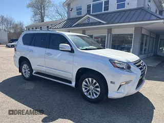 2014 Lexus GX 460 with VIN JTJBM7FX1E5090308, listed as a IAAI auction lot 42130546 with 132,247 mi miles. Bid and sale history available at carsss.com. Image 1.