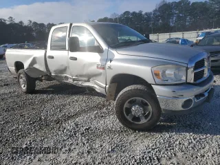 2007 Dodge Ram 2500 SLT with VIN 3D7KS28A87G823962, listed as a Copart auction lot 85490424 with 136,105 mi miles and Salvage Title. Bid and sale history available at carsss.com. Image 4.