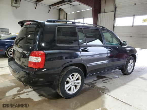 2006 Toyota Highlander Hybrid with VIN JTEEW21A660021382, listed as a Copart auction lot 51692235 with 188,544 mi miles and Clean Title. Bid and sale history available at carsss.com. Image 3.