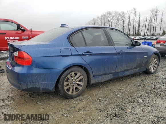 2006 BMW 3 Series 325xi with VIN WBAVD13526KV08214, listed as a Copart auction lot 50054715 with 162,946 mi miles and Salvage Title. Bid and sale history available at carsss.com. Image 3.