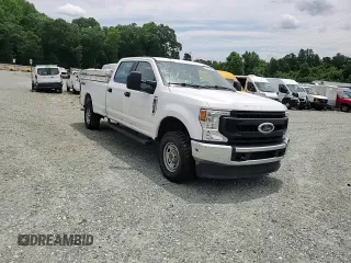 2021 Ford F-250 XL with VIN 1FT7W2B6XMEC11113, listed as a Copart auction lot 60110065 with 67,576 mi miles and Clean title. Bid and sale history available at DreamBid. Image 13.
