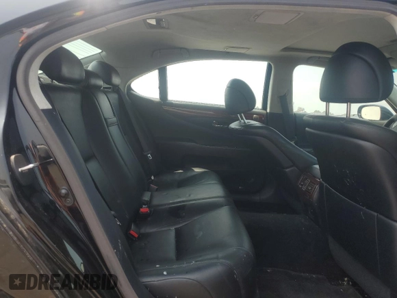 2010 Lexus LS 460 L with VIN JTHDL5EF1A5002894, listed as a Copart auction lot 60102055 with 169,801 mi miles and Salvage title. Bid and sale history available at DreamBid. Image 10.