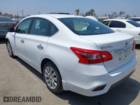 2017 Nissan Sentra SV with VIN 3N1AB7AP4HY321689, listed as a IAAI auction lot 42373727 with 34,331 mi miles and . Bid and sale history available at DreamBid. Image 3.