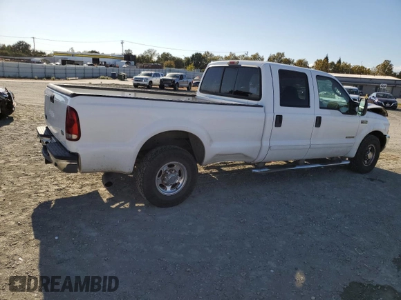 2003 Ford F-350 XL with VIN 1FTSW30F63EB07672, listed as a Copart auction lot 76659184 with 243,580 mi miles and Salvage Title. Bid and sale history available at DreamBid. Image 3.