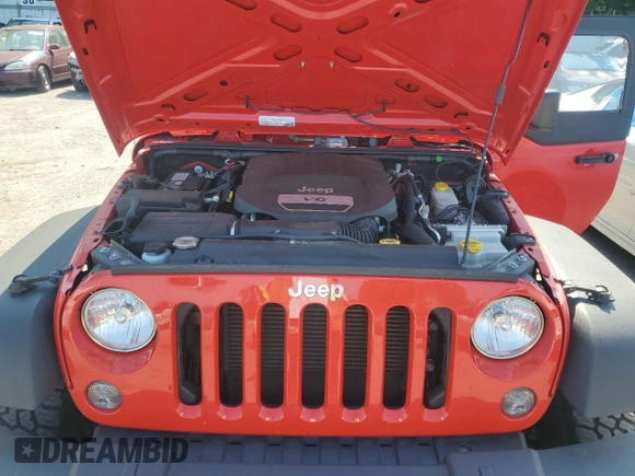 2018 Jeep Wrangler Willys Wheeler W with VIN 1C4AJWAG8JL897178, listed as a Copart auction lot 62576405 with 12,381 mi miles and Salvage title. Bid and sale history available at DreamBid. Image 11.