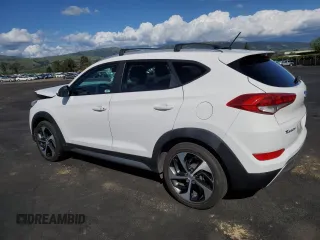 2017 Hyundai Tucson Sport with VIN KM8J3CA22HU293817, listed as a Copart auction lot 51739635 with 109,485 mi miles and Salvage Title. Bid and sale history available at DreamBid. Image 2.