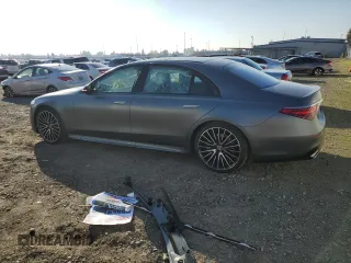 2024 Mercedes-Benz S 580 z VIN W1K6G7GB5RA265130, wystawiony jako Copart lot #82841994 z przebiegiem 7 330 mil mil oraz Szkoda całkowita • Salvage title. Historia ofert i sprzedaży dostępna na DreamBid. Obrazek 2.